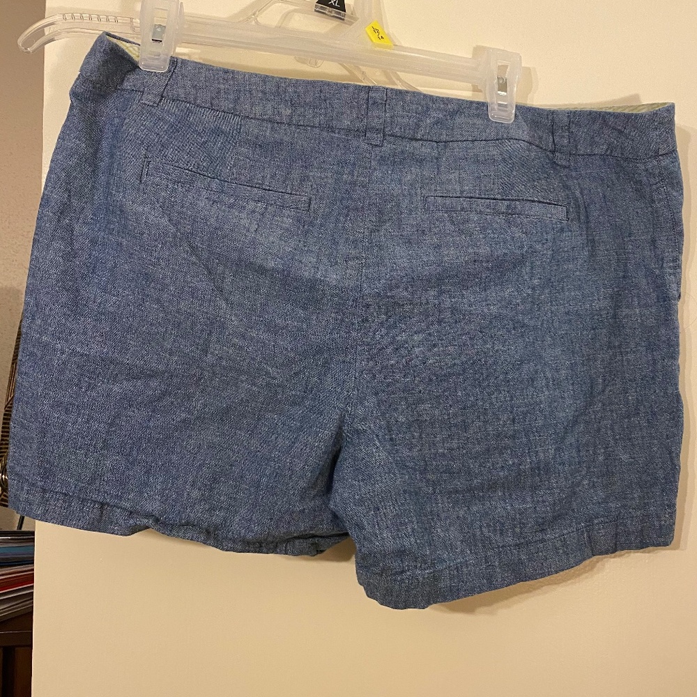 Merona Chambray shorts, 14